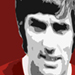 George Best canvas painting
