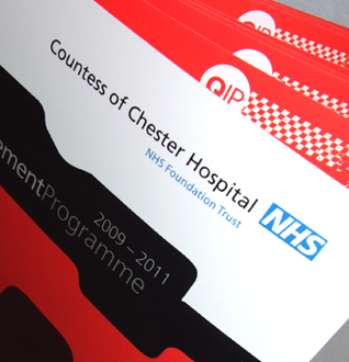 NHS Countess Of Chester Hospital Graphic Design Project
