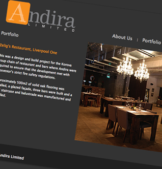 Andira Web Design Project