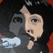 Paul mcCartney canvas painting