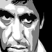 Tony Montana canvas painting